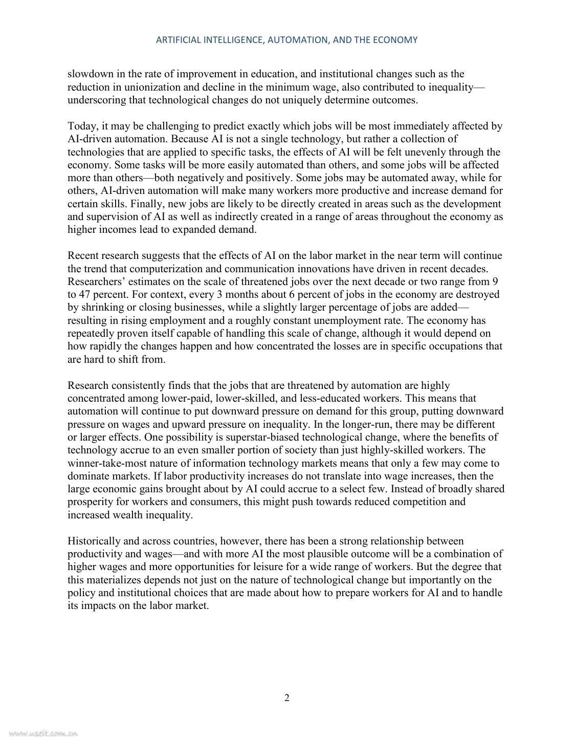 美国白宫：人工智能、自动化和经济（英文版）_第6页