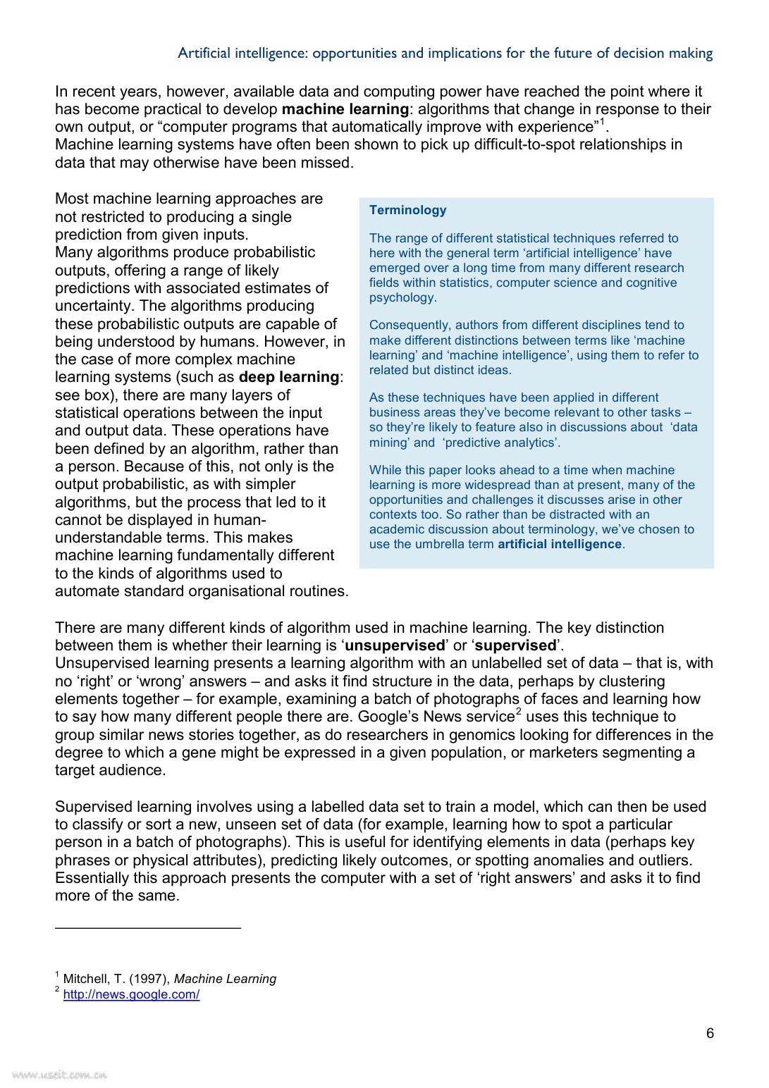 英国：人工智能，未来决策制定的机遇与影响（英文版）_第6页