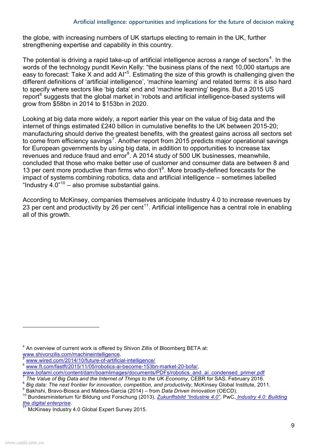 英国：人工智能，未来决策制定的机遇与影响（英文版）_第9页