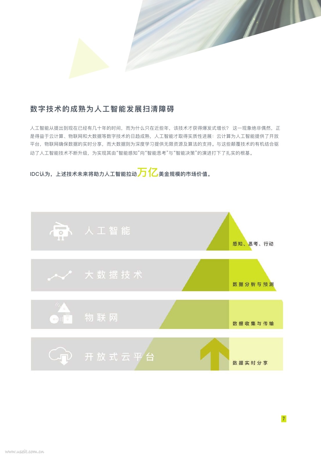 IDC&Pinhole：人工智能引领全球数字化转型白皮书_第7页