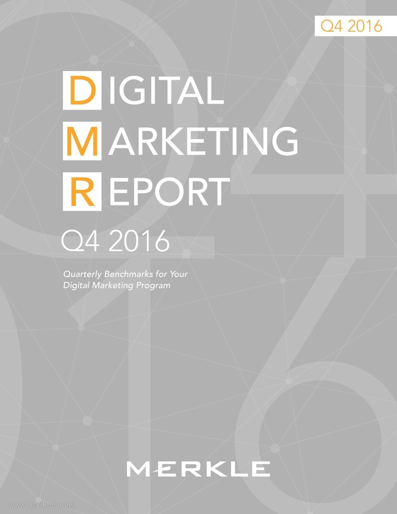 Merkle：2016年Q4网络营销报告（英文版）