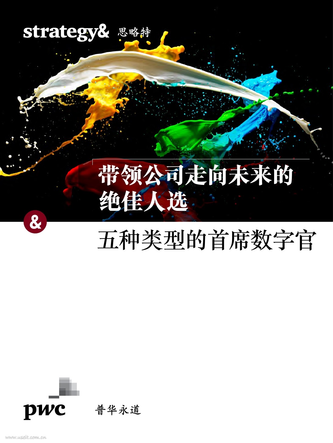 普华永道 思略特：带领公司走向未来的绝佳人选，五种类型的首席数字官（CDO）