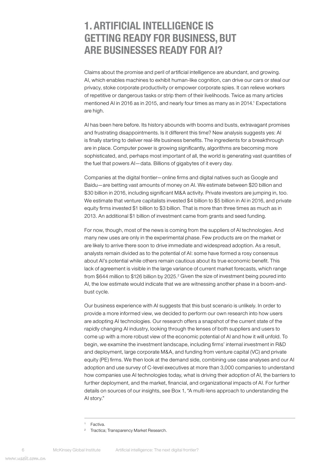 麦肯锡：人工智能，下一个数字前沿（英文版）_第8页