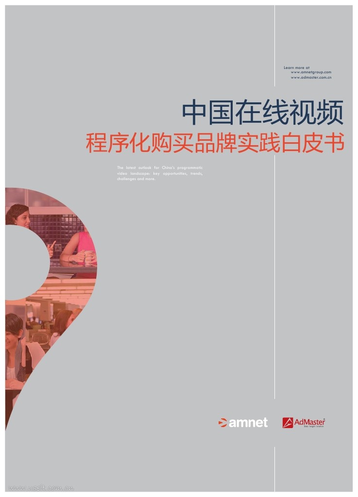 Amnet&AdMaster：2017中国在线视频程序化购买品牌实践白皮书