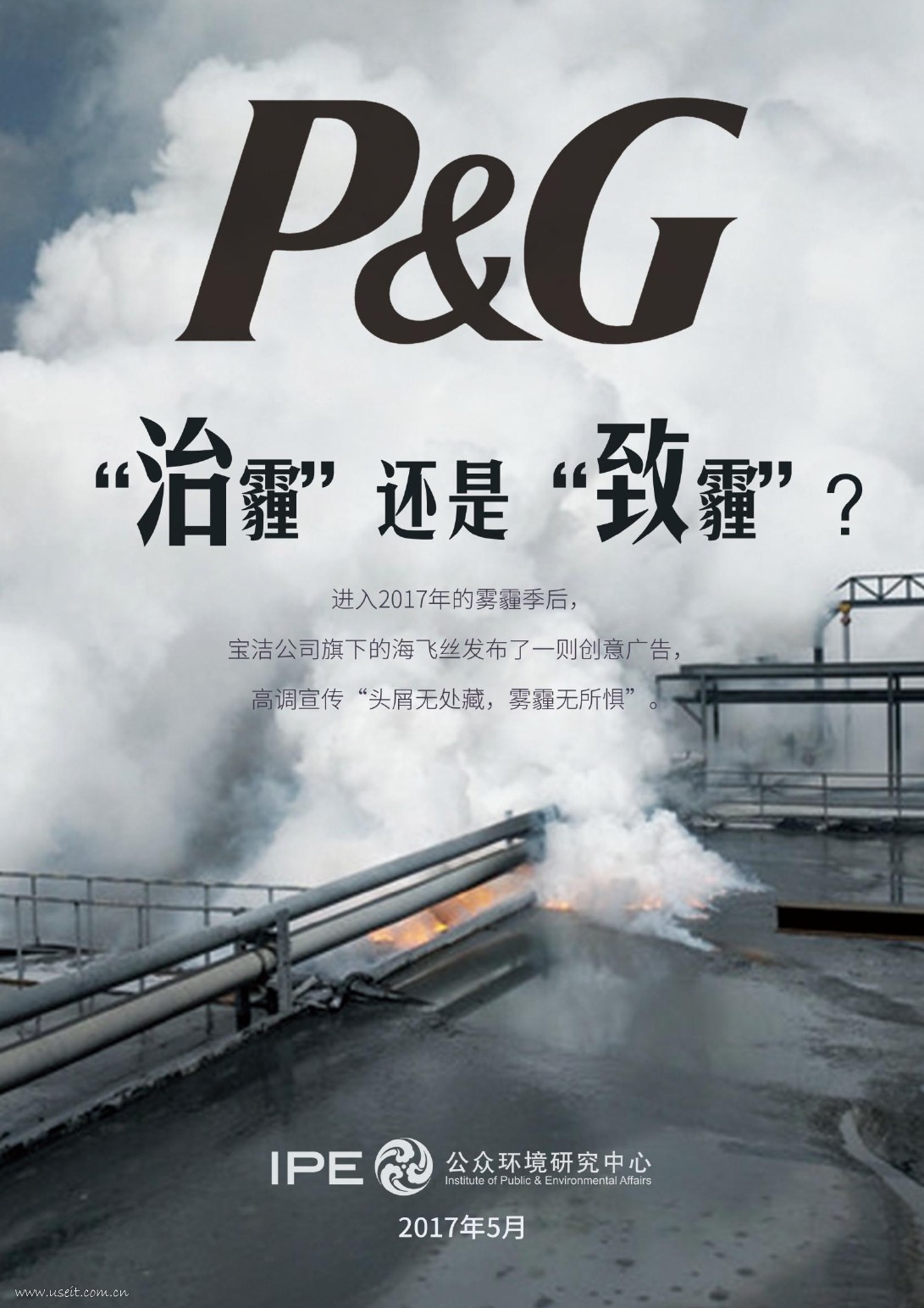 IPE：2017宝洁<em>供应链</em>污染调研【中英文版】 海报