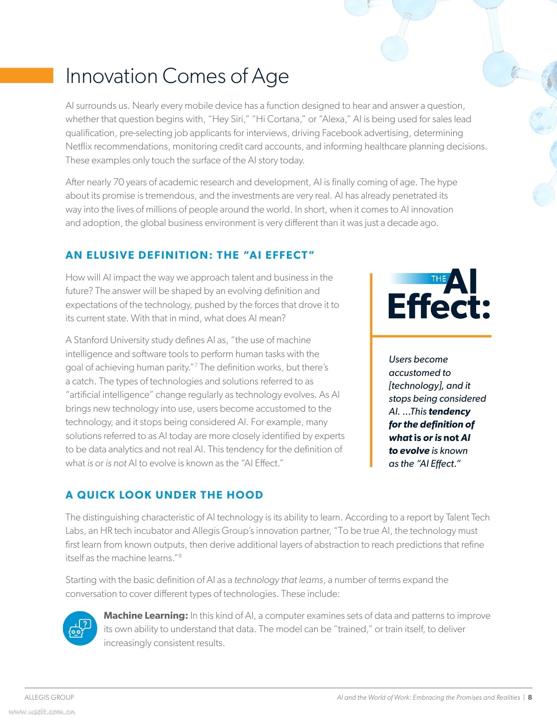 Allegis Group：人工智能与工作世界（英文版）_第8页