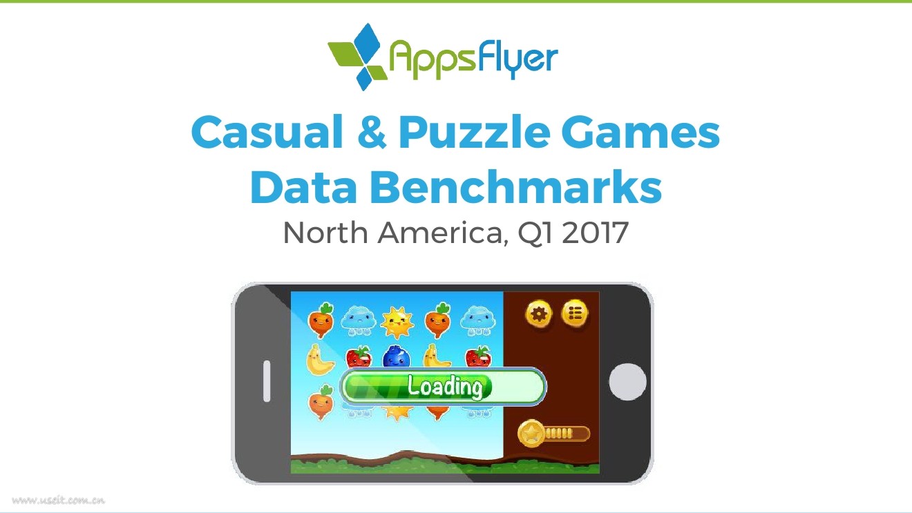 AppsFlyer：2017年第一季度北美休闲益智游戏报告（英文版）