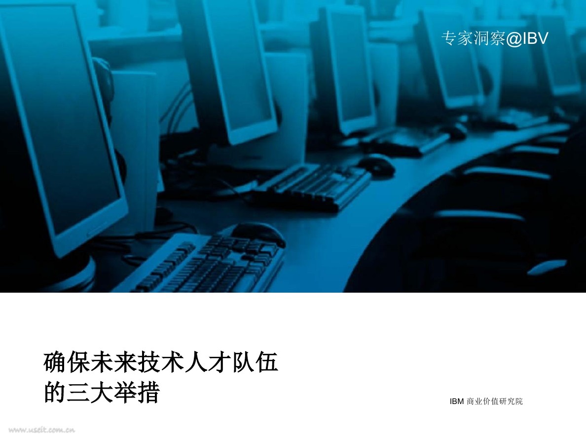 IBM 商业价值研究院：确保未来技术人才队伍的三大举措