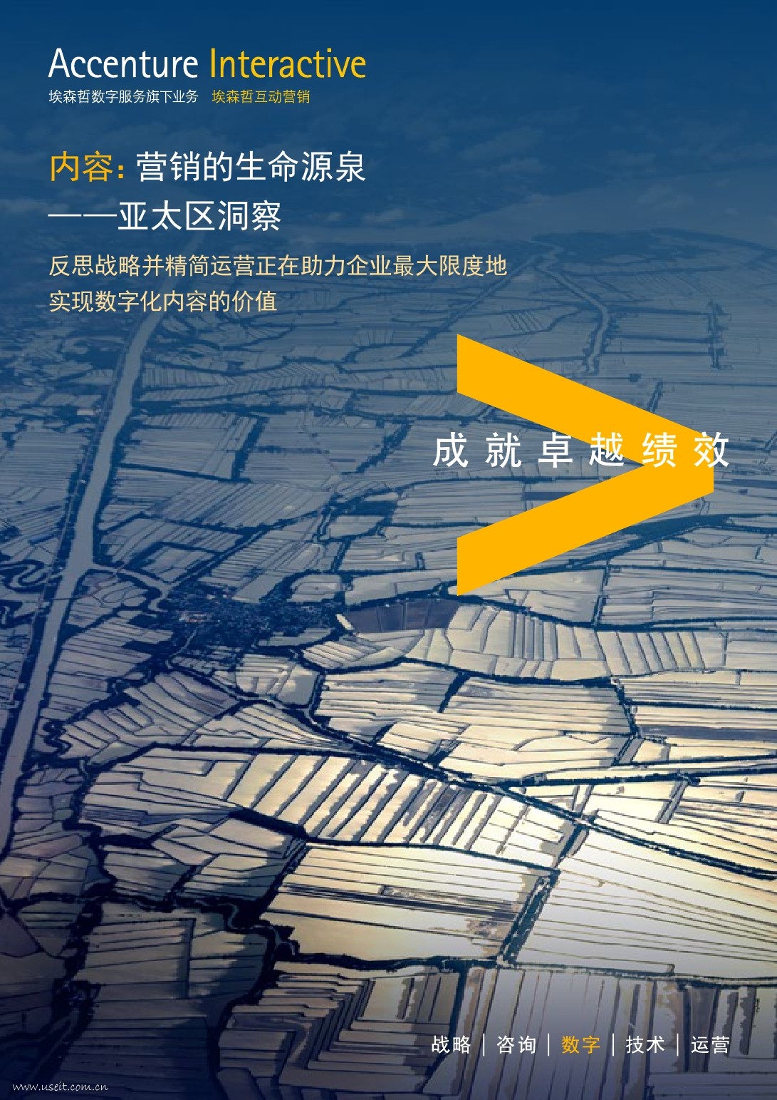 埃森哲：内容：营销的生命源泉——亚太区洞察