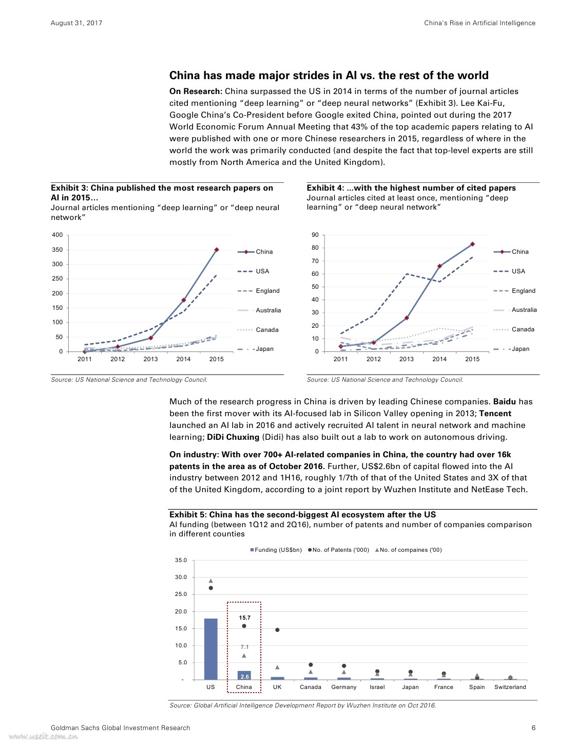 高盛：中国人工智能的崛起（英文版）_第6页