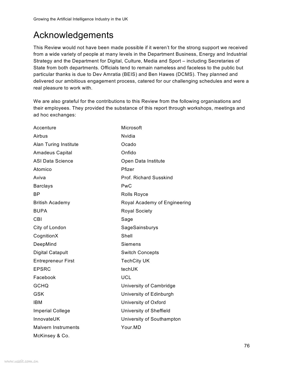 英国政府：在英国发展<em>人工智能</em>（英文版） 海报