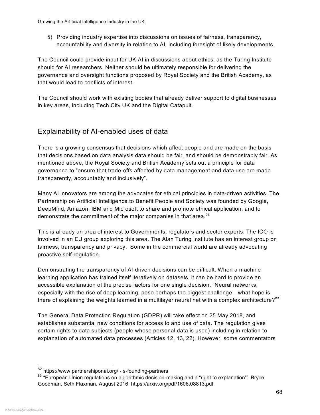 英国政府：在英国发展人工智能（英文版）_第9页