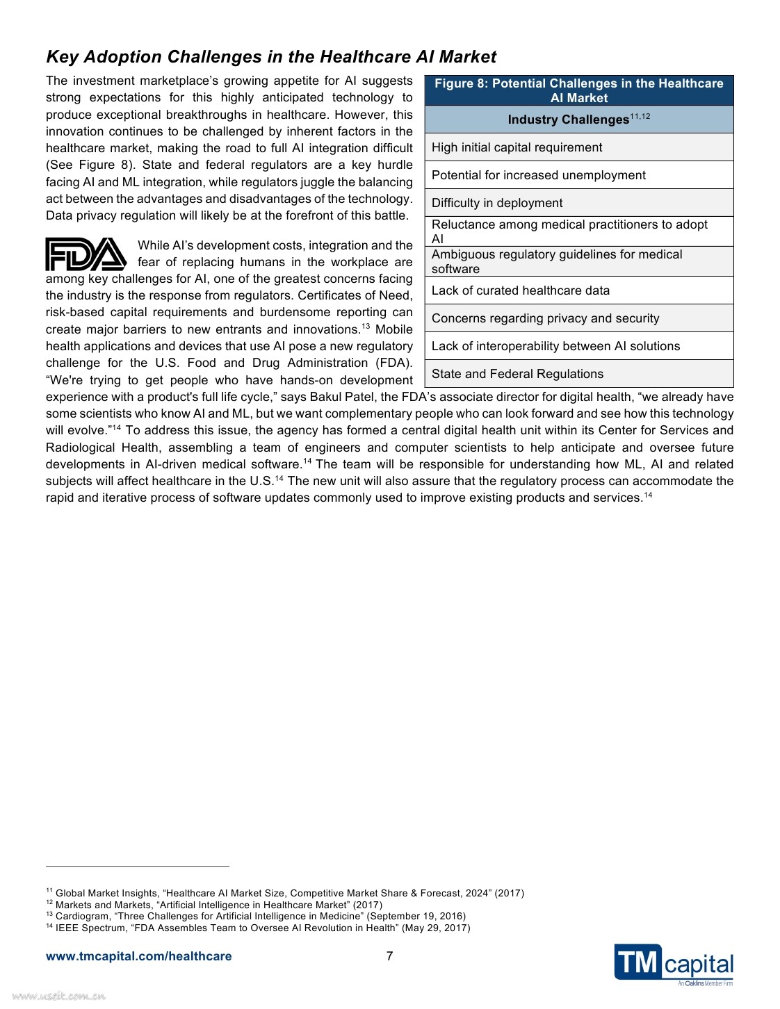 TM Capital：下一代医学--人工智能和机器学习（英文版）_第8页