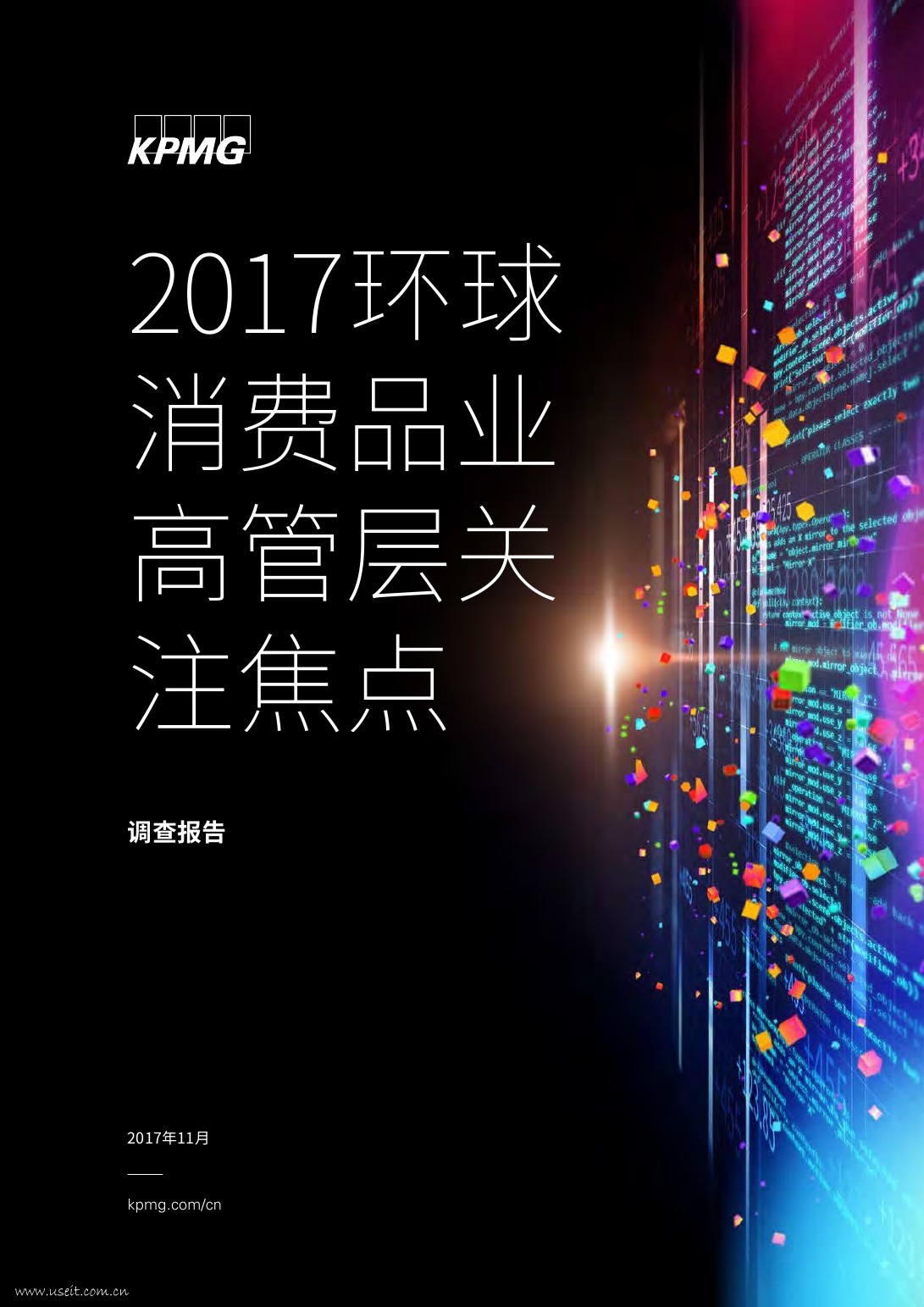 毕马威：2017环球消费品业高管层关注焦点调查