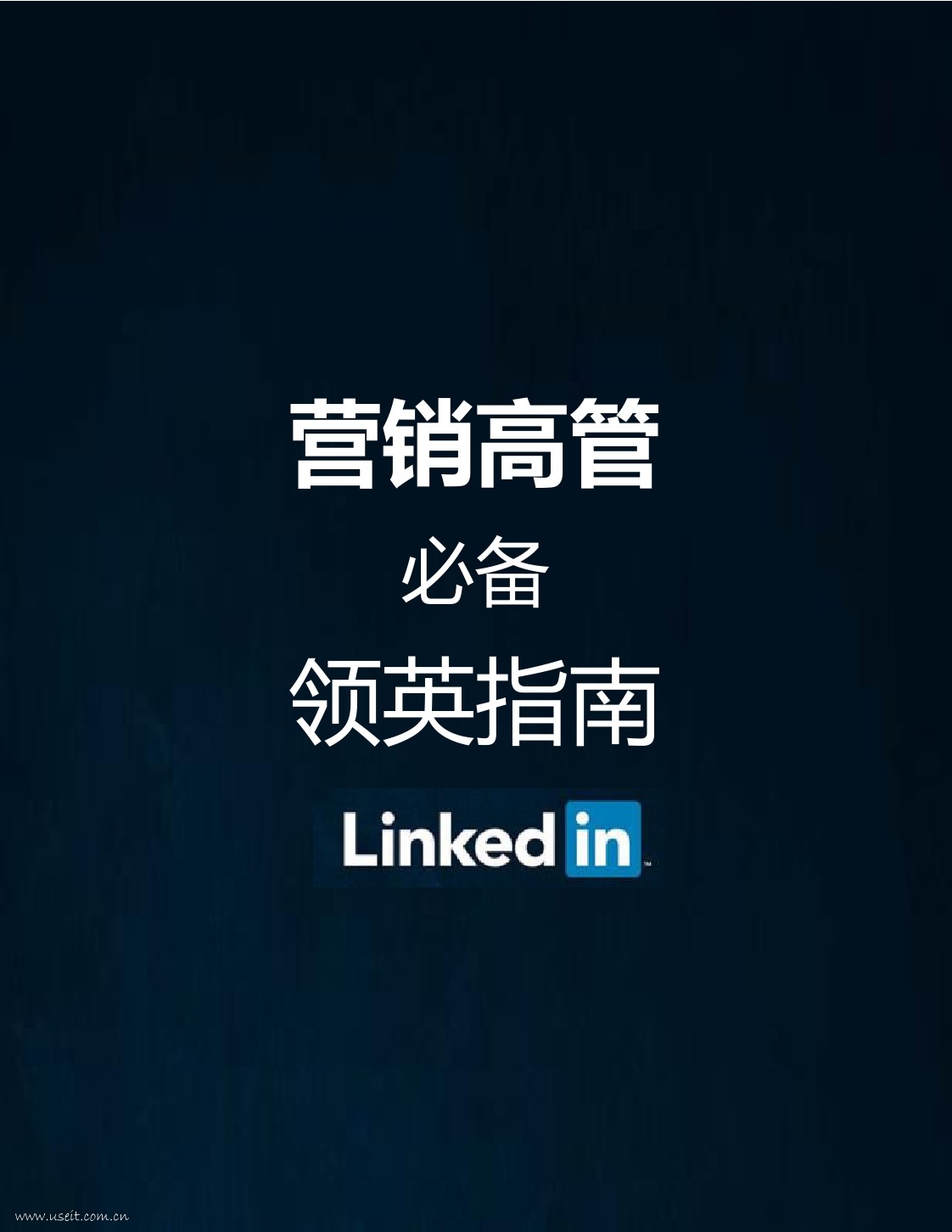 LinkedIn领英：营销高管必备指南
