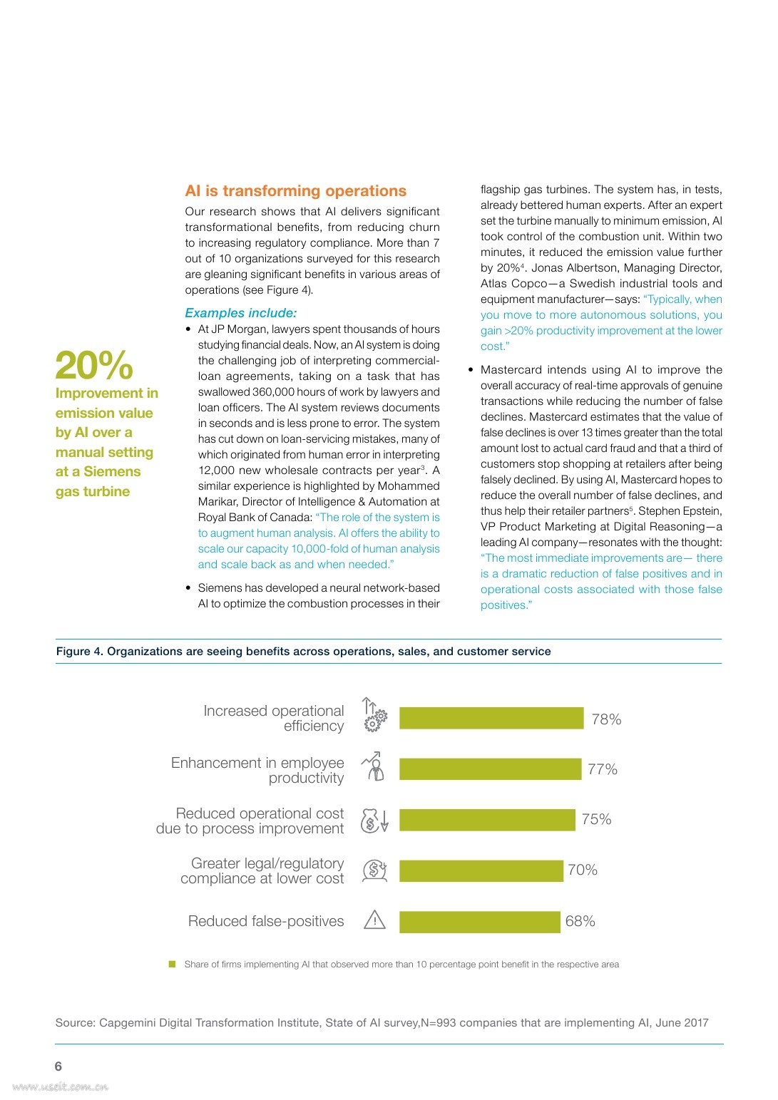 凯捷Capgemini：落实人工智能技术可获得的发展机遇（英文版）_第6页