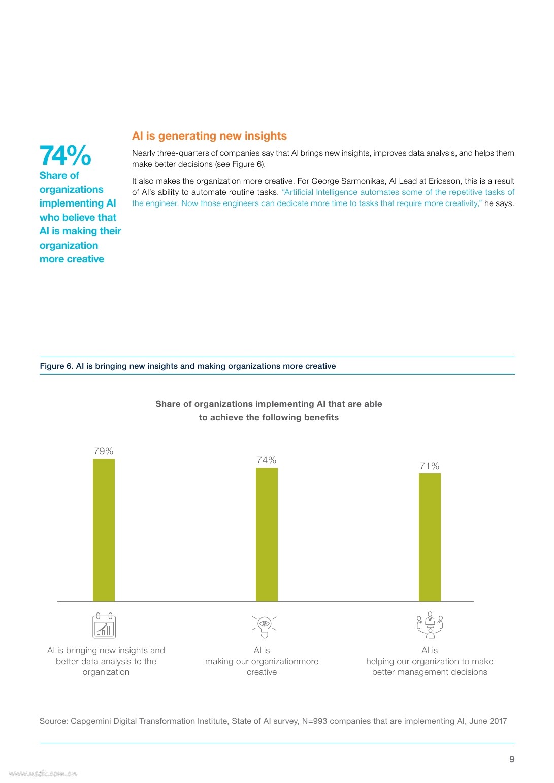 凯捷Capgemini：落实人工智能技术可获得的发展机遇（英文版）_第9页