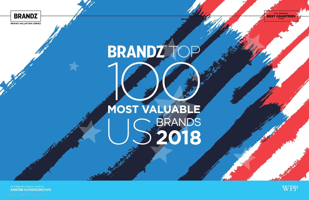 凯度BrandZ：2018年美国最有价值品牌 TOP100（英文版）