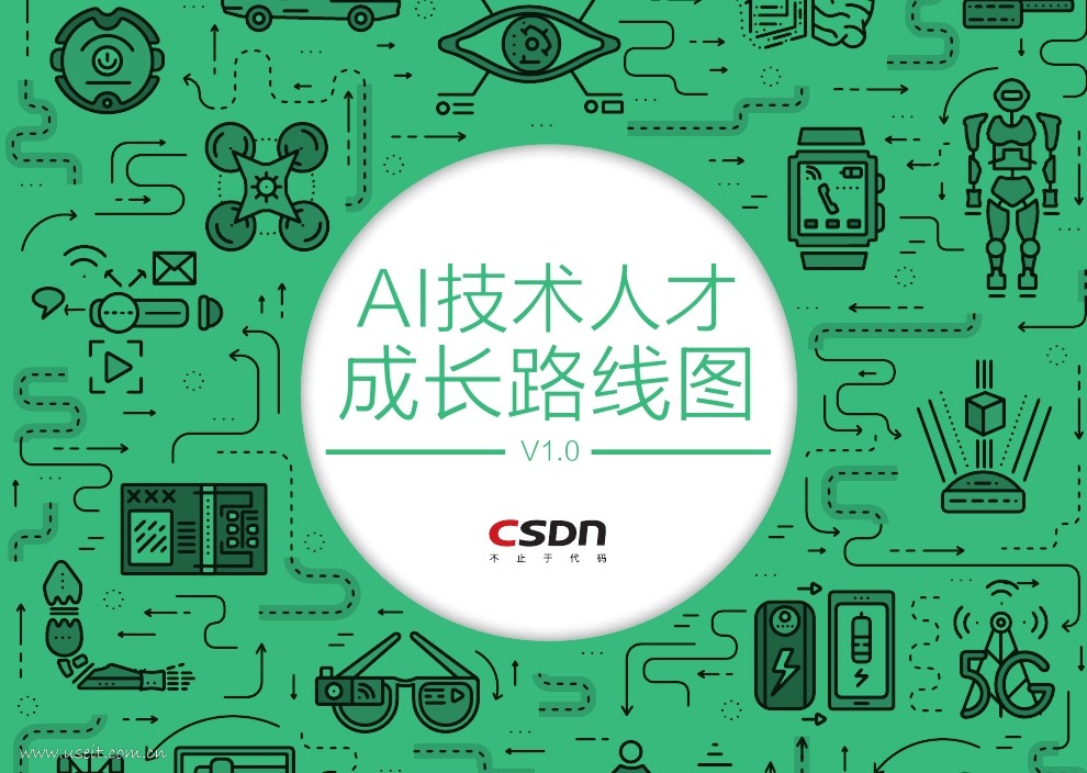 CSDN：AI技术人才成长路线图1.0