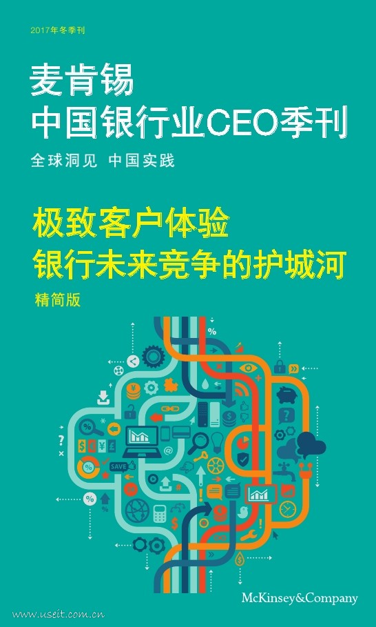 麦肯锡：中国银行业CEO季刊（2017年冬季刊）极致客户体验，银行未来竞争的护城河