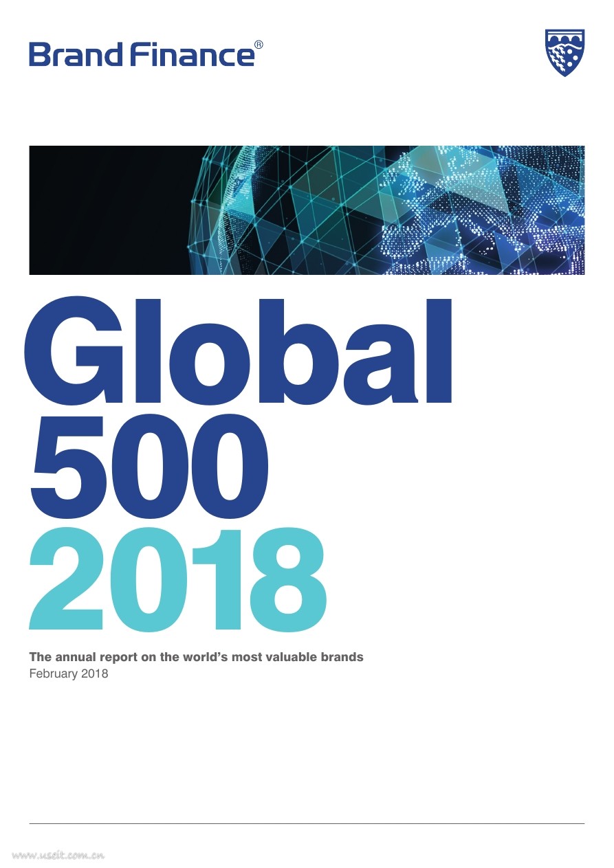Brand Finance：2018年全球品牌500强报告（英文版）