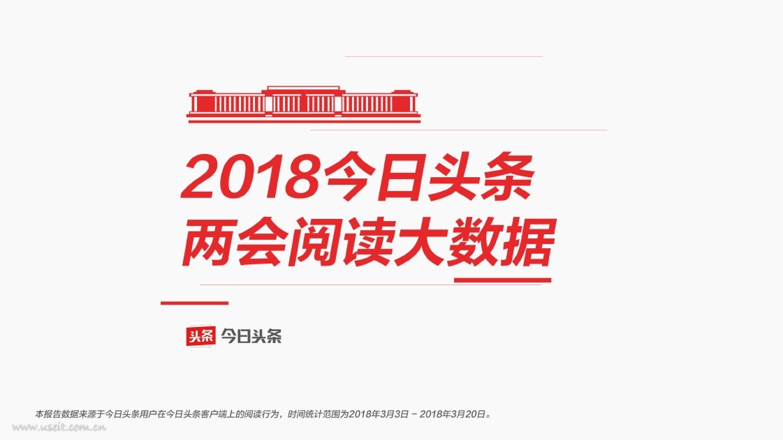 今日头条：2018今日头条两会阅读大数据