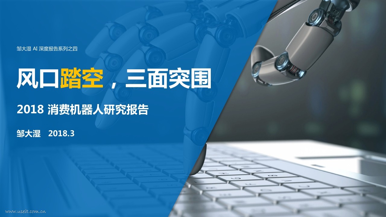 邹大湿：2018消费机器人研究报告