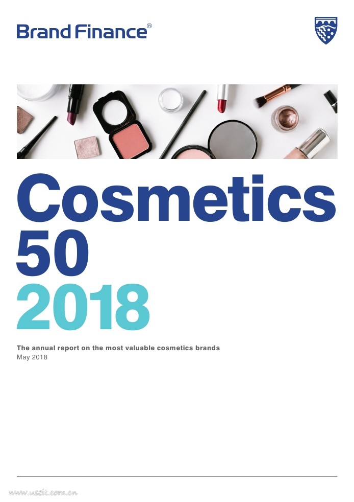Brand Finance：2018年全球最有价值美容化妆品牌榜（英文版）
