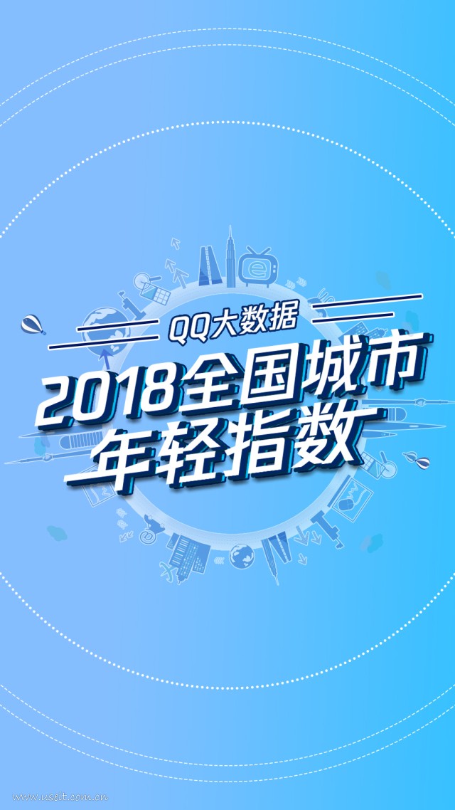 QQ大数据：2018全国城市年轻指数
