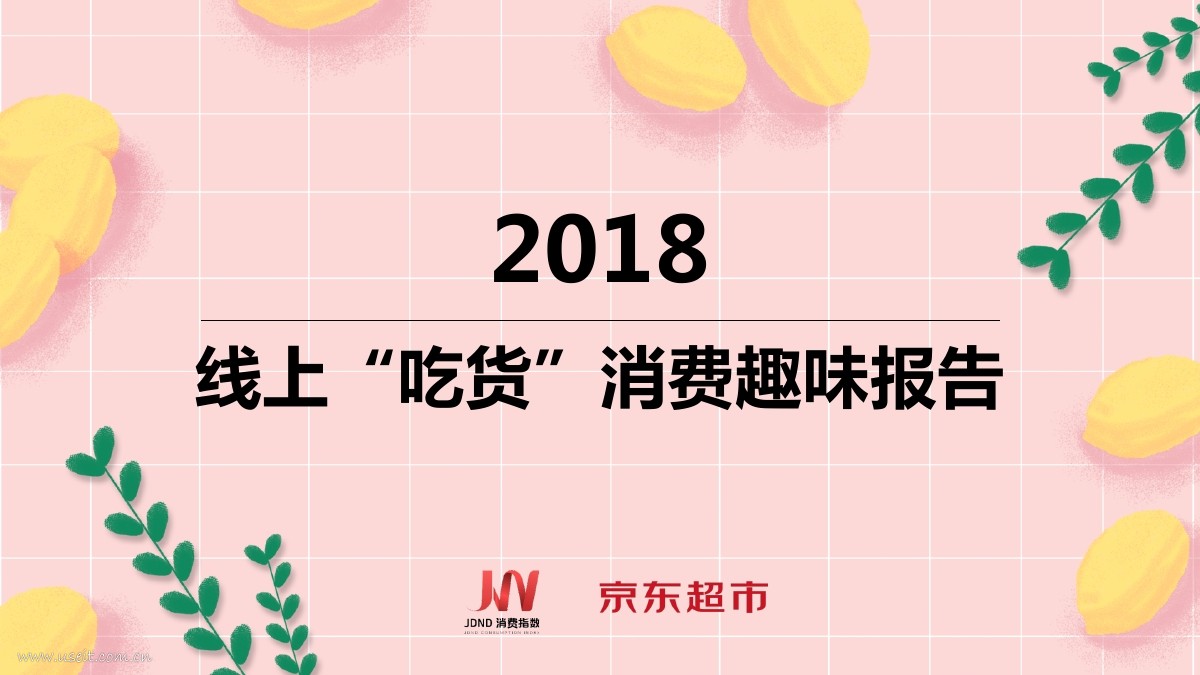 京东研究院：2018线上“吃货”消费趣味报告