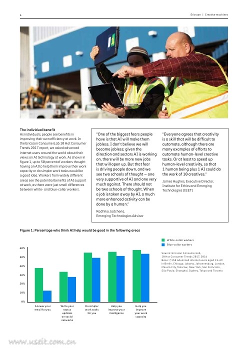 爱立信：人工智能将如何影响未来的劳动力市场（英文版）_第6页