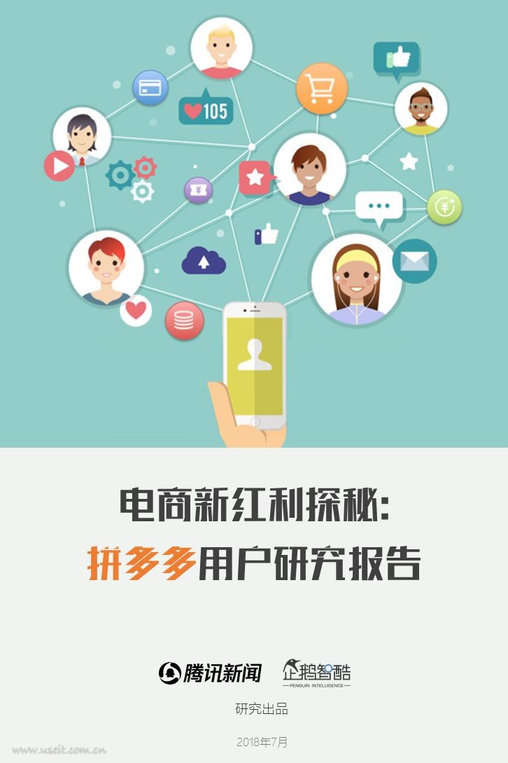 企鹅智酷：电商新红利探秘—拼多多用户研究报告