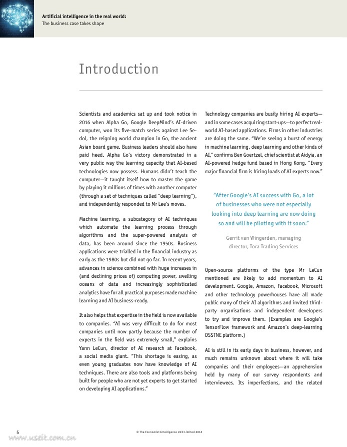 经济学人：人工智能在现实世界（英文版）_第6页