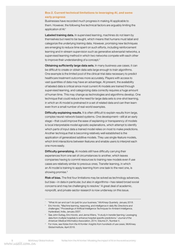 麦肯锡：用模型分析人工智能对世界经济的影响_第10页