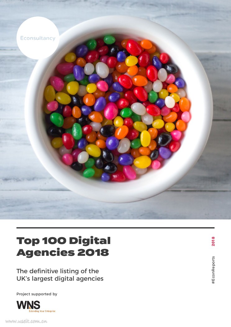 Econsultancy：2018英国百强数字代理商报告（英文版）