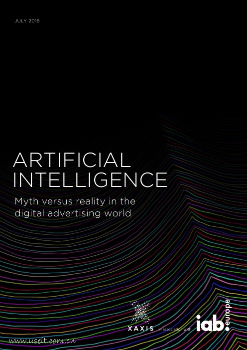 Xaxis&IAB Europe：<em>人工智能</em>的现状和未来（英文版） 海报