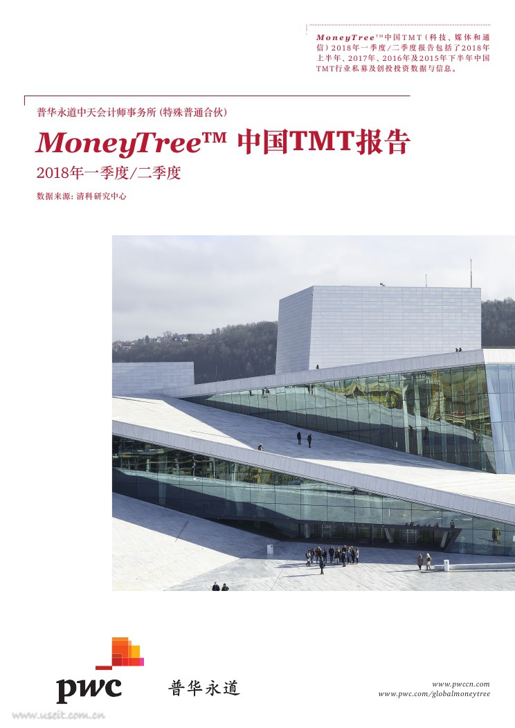 普华永道：MoneyTree 中国TMT报告(2018年一季度/二季度)