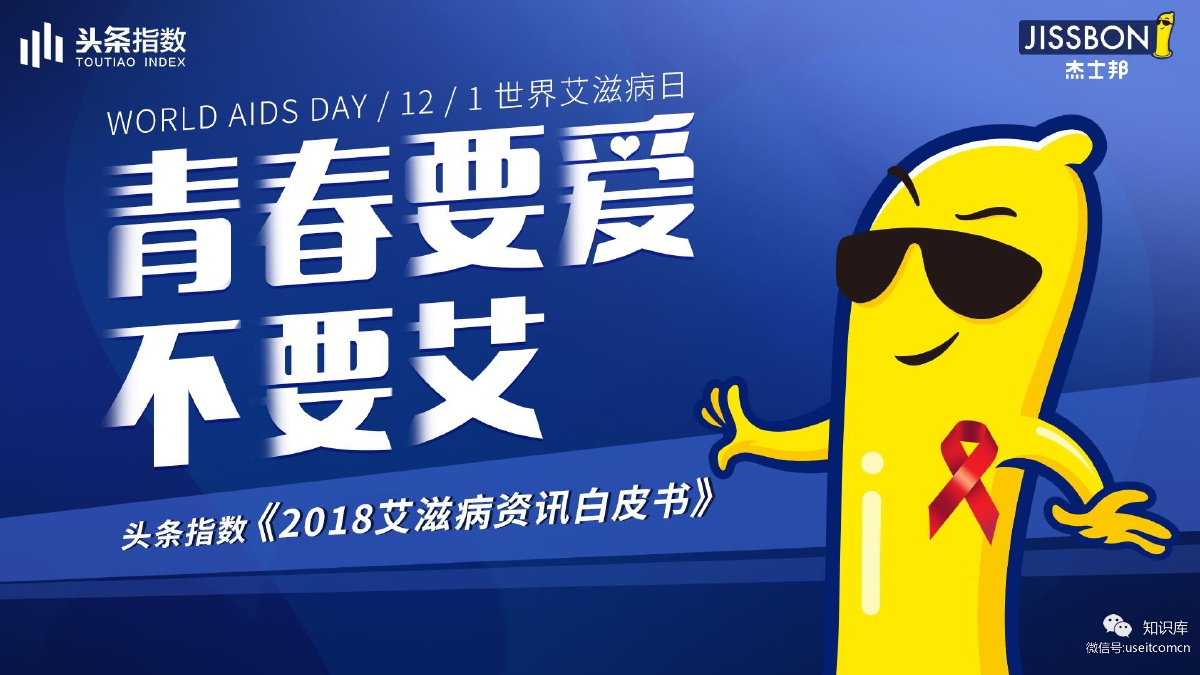 今日头条：2018防艾日大数据报告-青春要爱不要艾