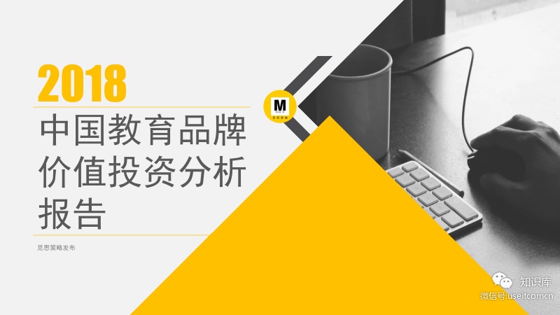 觅思策略：2018中国教育品牌价值投资分析报告