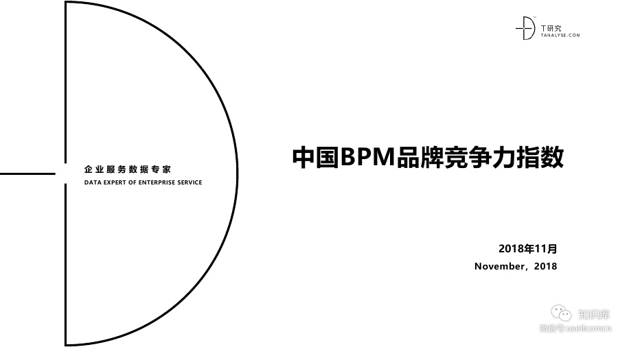 T研究：中国BPM品牌竞争力指数报告