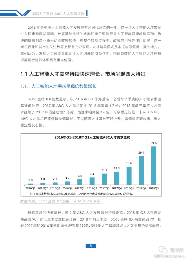 BOSS直聘：2018中国人工智能ABC人才发展报告_第9页