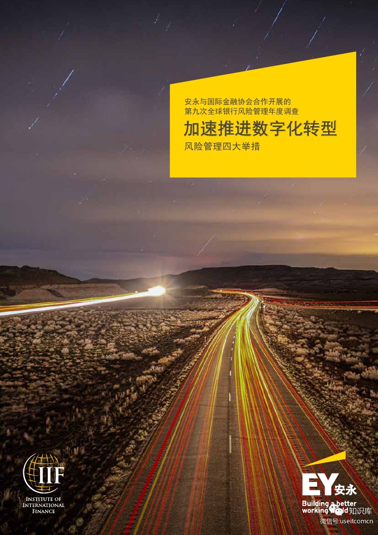 安永&IIF：第九次全球银行风险管理年度调查——加速推进<em>数字化转型</em>：风险管理四大举措 海报