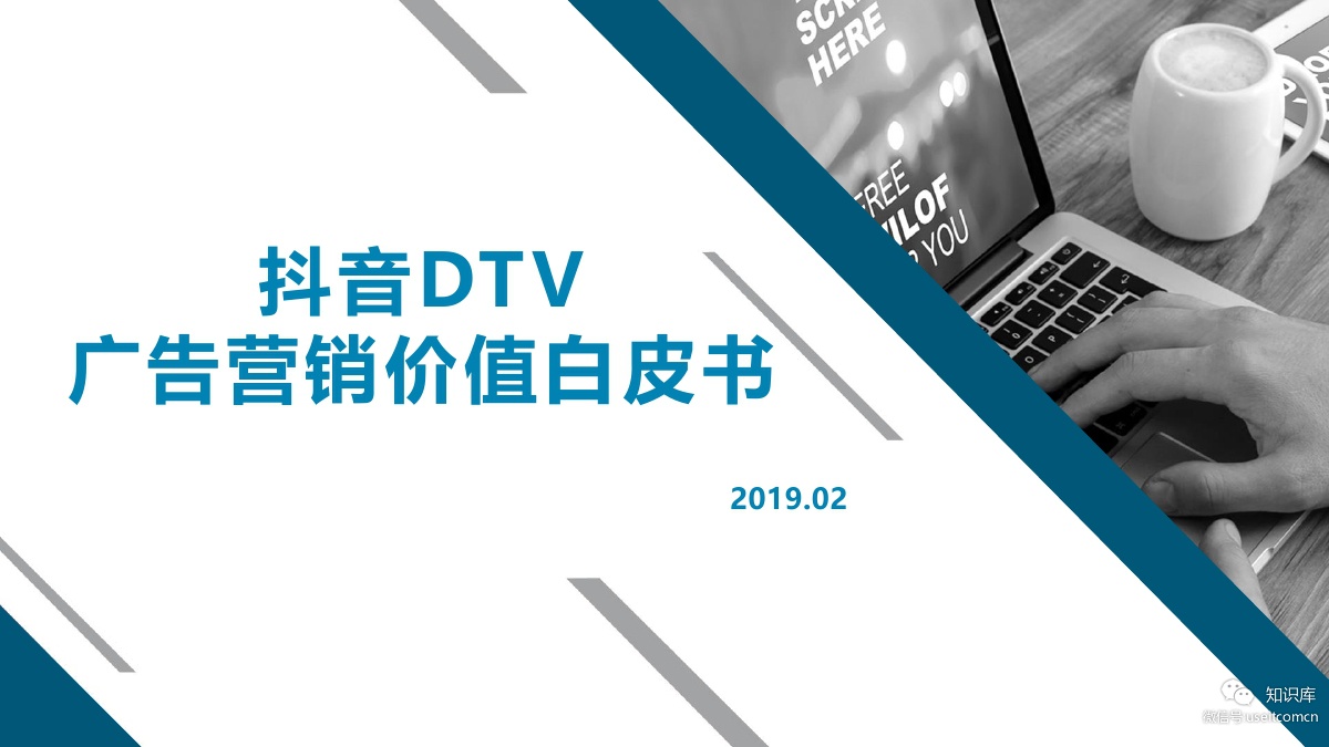 抖音：DTV广告营销价值白皮书