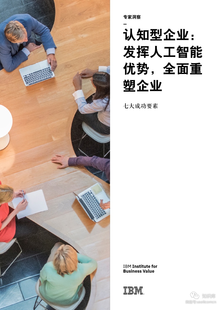 IBM 商业价值研究院：发挥人工智能优势，全面重塑企业 海报