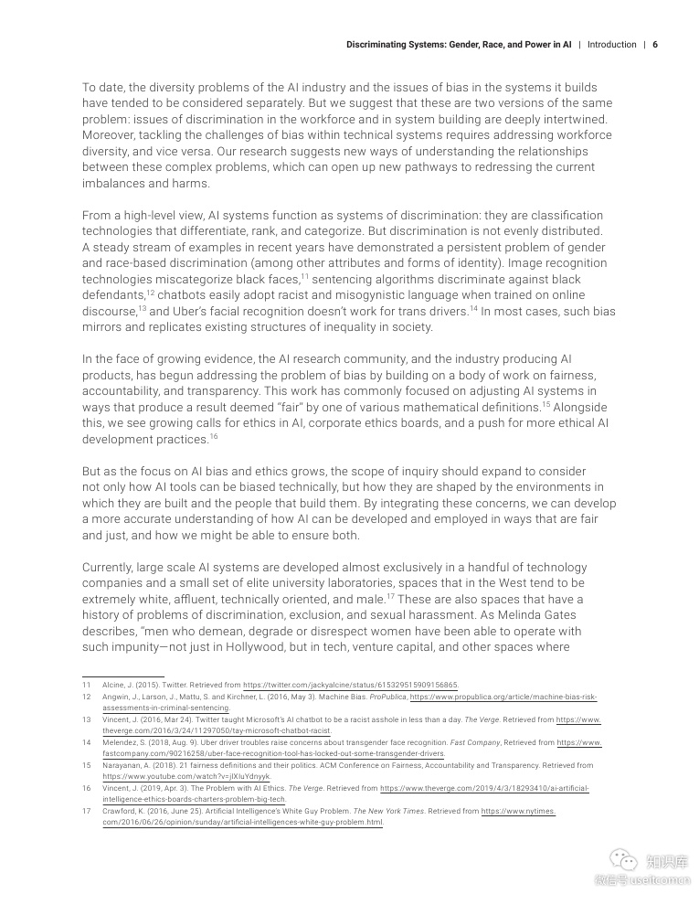 AI Now Institute：人工智能（AI）多元化危机（英文版）_第6页