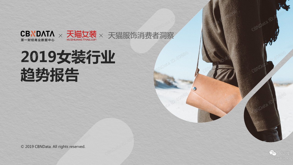 CBNData&天猫女装：2019女装行业趋势报告