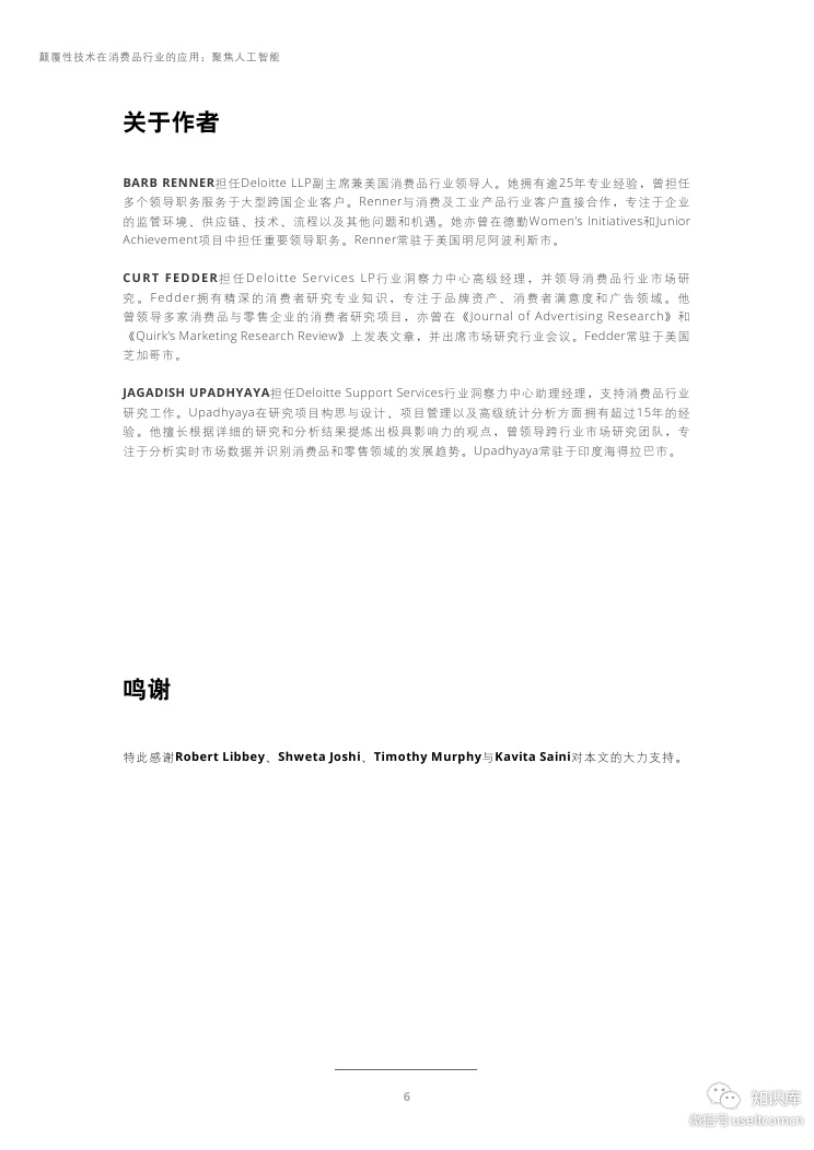 德勤：颠覆性技术在消费品行业的应用 -- 人工智能_第6页