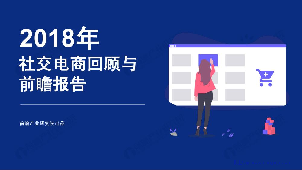 前瞻产业研究院：2018年社交电商回顾与前瞻报告