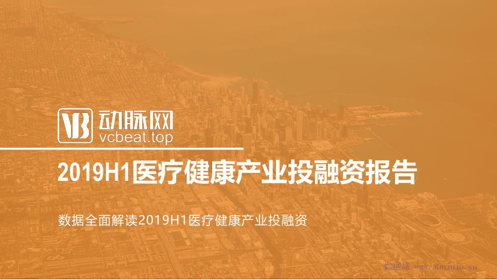 动脉网：2019年医疗健康产业投融资报告