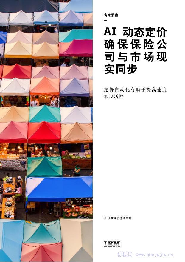 IBM：AI动态定价确保保险公司于市场现实同步